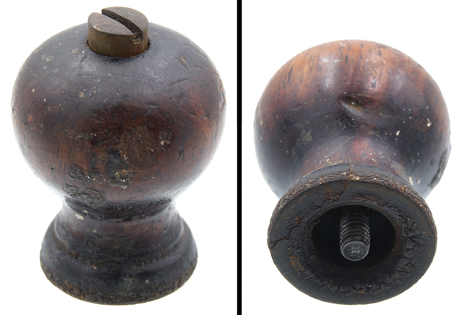 East India Mahogany Front Knob for Sargent No. 9 or 14 Plane - mjdtoolparts