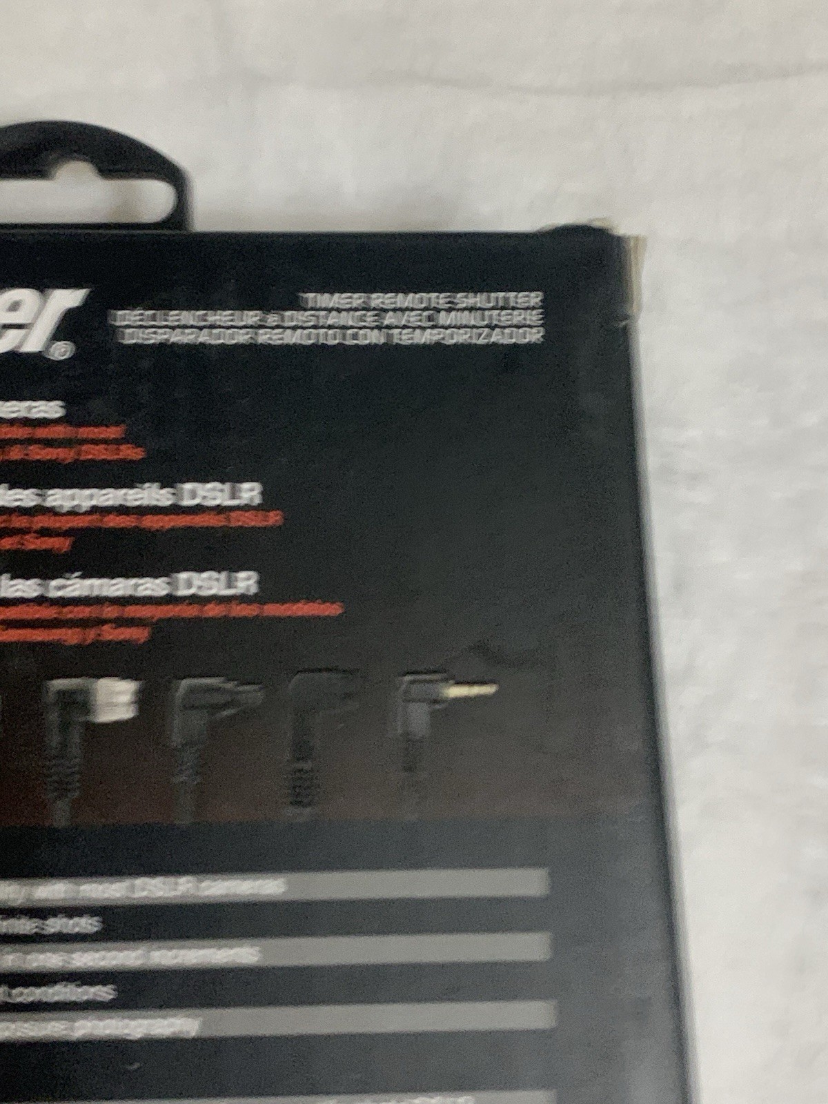 Energizer, Timer Remote Shutter, Works With Most DSLR Cameras, New