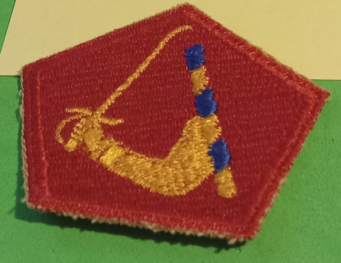 US Army Massachusetts National Guard Patch - Cut Edge - No Glow