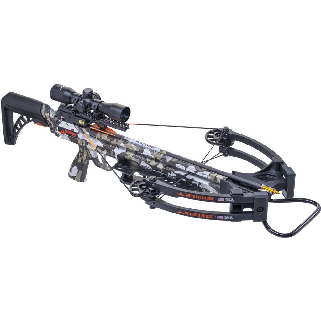 Wicked Ridge Warrior 400 Crossbow ProView 400 Scope Peak XT Camo