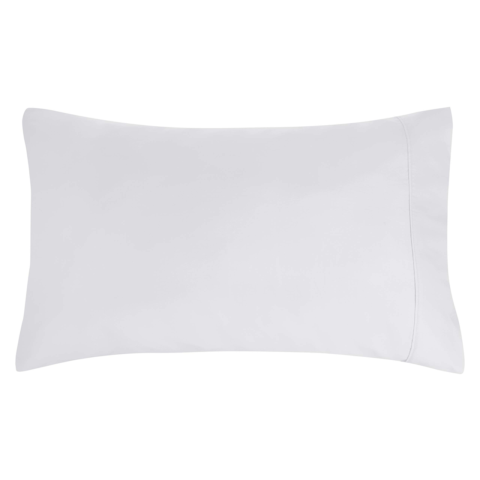 Basics 4 Piece Deluxe Microfiber Bed Sheets, Queen Size, Bright White, Solid