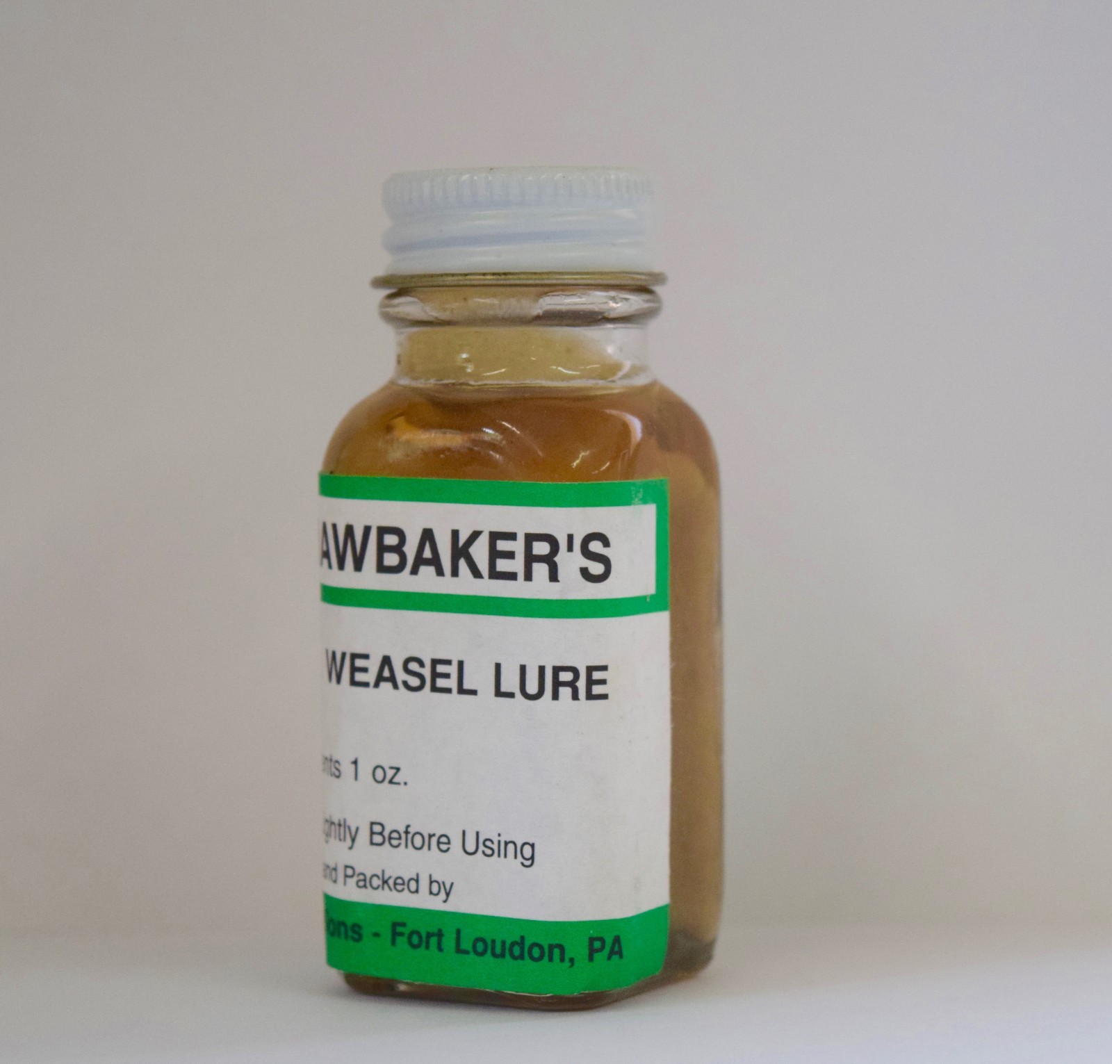 Hawbaker's  Weasel Lure  1 Oz Lure Traps  Trapping Bait