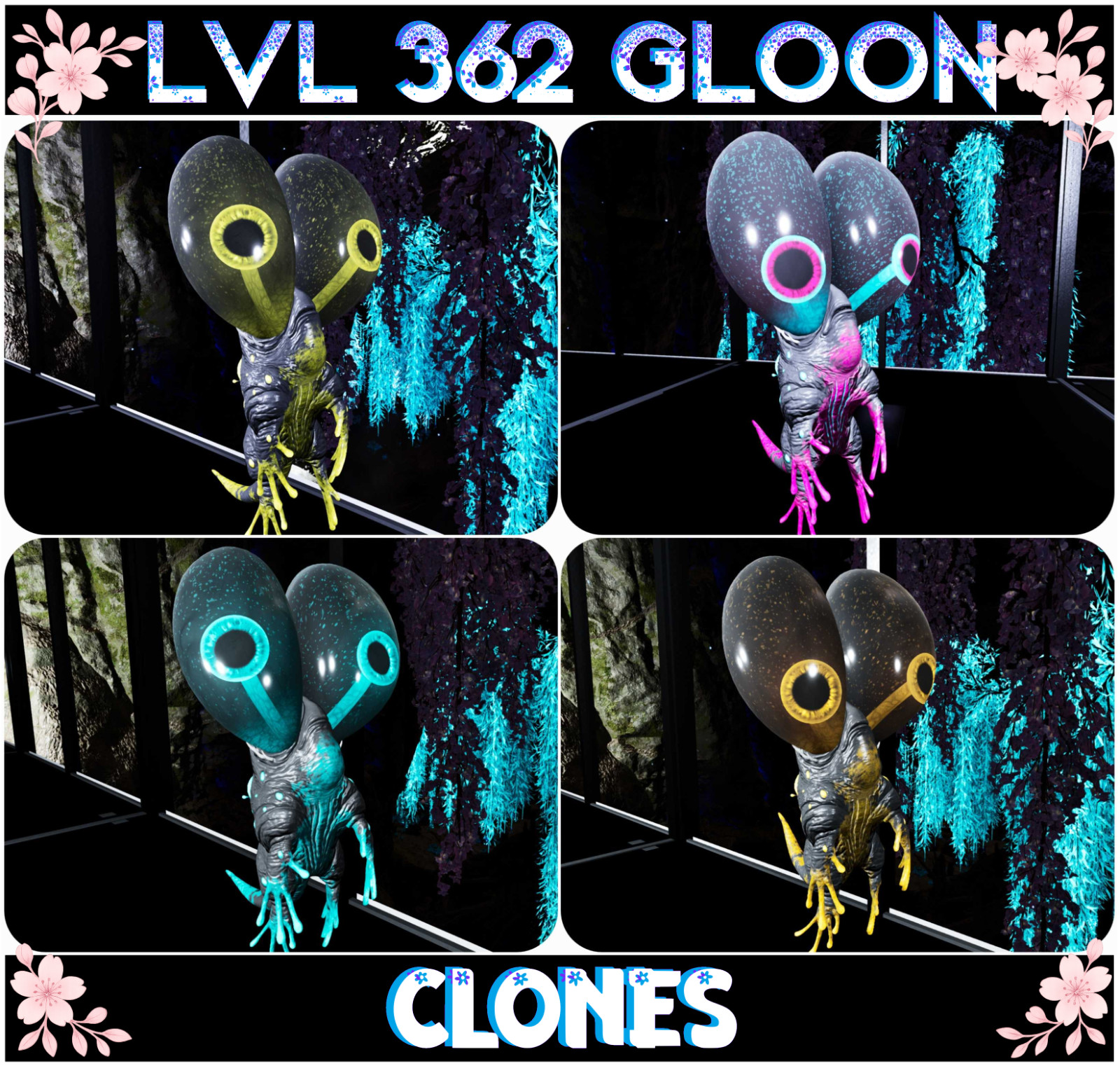 Lvl 362 Gloon CLONES ARK🌸 Survival Ascended ASA PVE [Gloons]