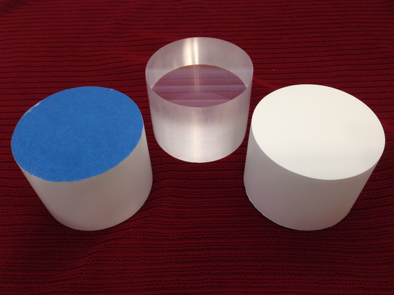 READY TO INSTALL 3-inch Diameter BC412 Plastic Scintillator for Gamma Detector