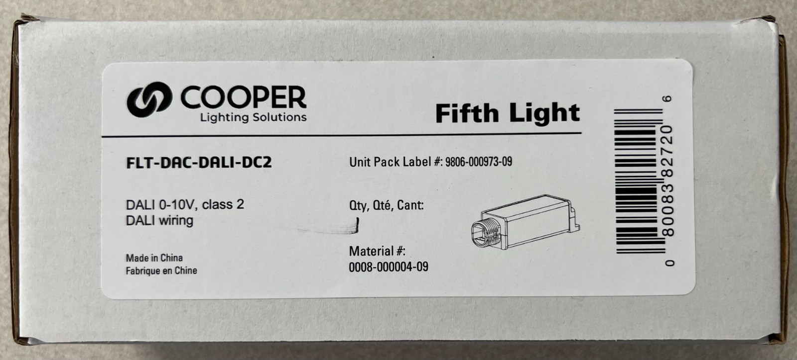 Cooper Fifth Light Digital to Analog Converter FLT-DAC-DALI-DC2 Class 2