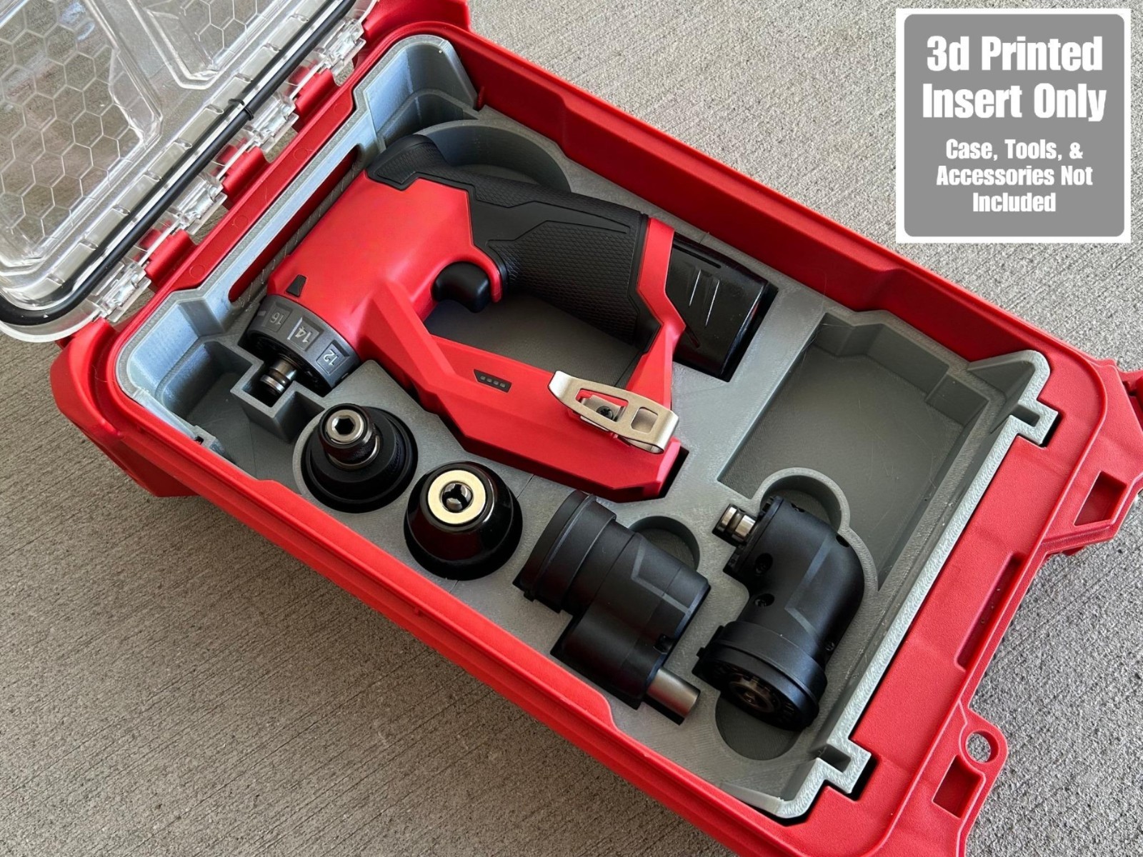 Milwaukee Packout Insert for M12 4-in-1 Installation Drill/Driver (Insert Only)