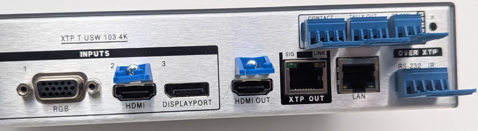 Extron XTP T USW 103 4K Three Input Switcher w/ HDMI Output & XtP 4K Transmitter