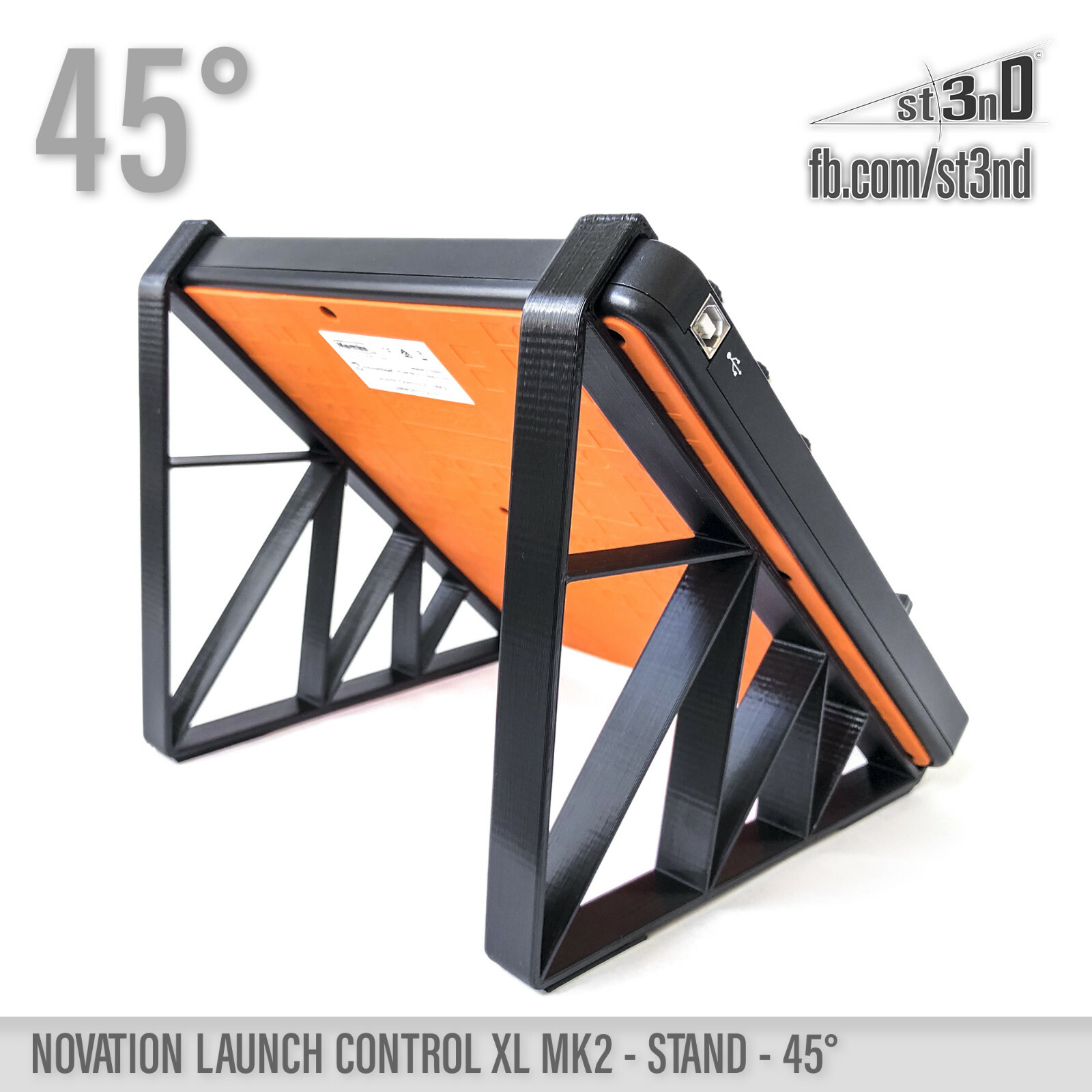 STAND for NOVATION LAUNCH CONTROL XL Mk2 - 45°