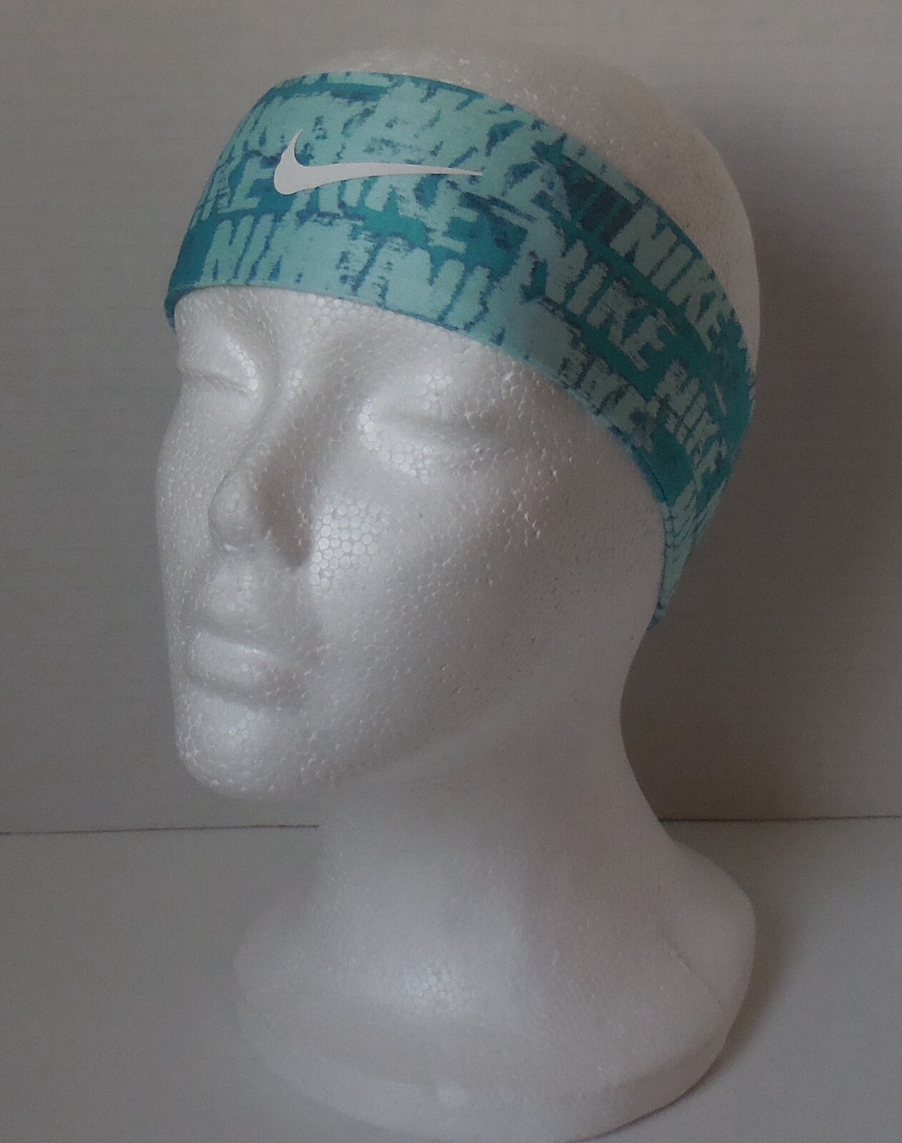Nike Fury Headband 3.0 Printed Youth Washed Teal/White