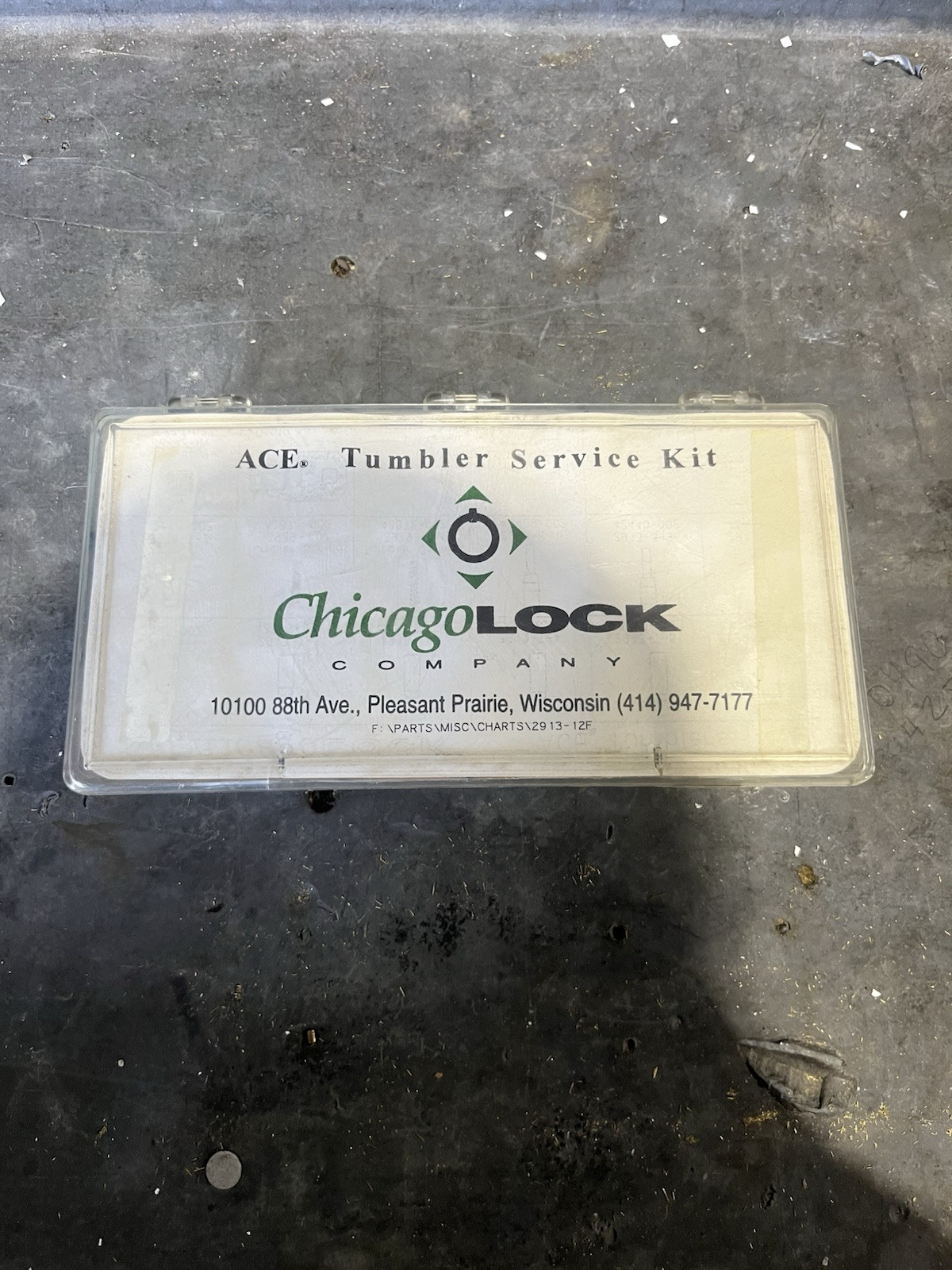 Chicago ACE Lock Cylinder Keying Kit