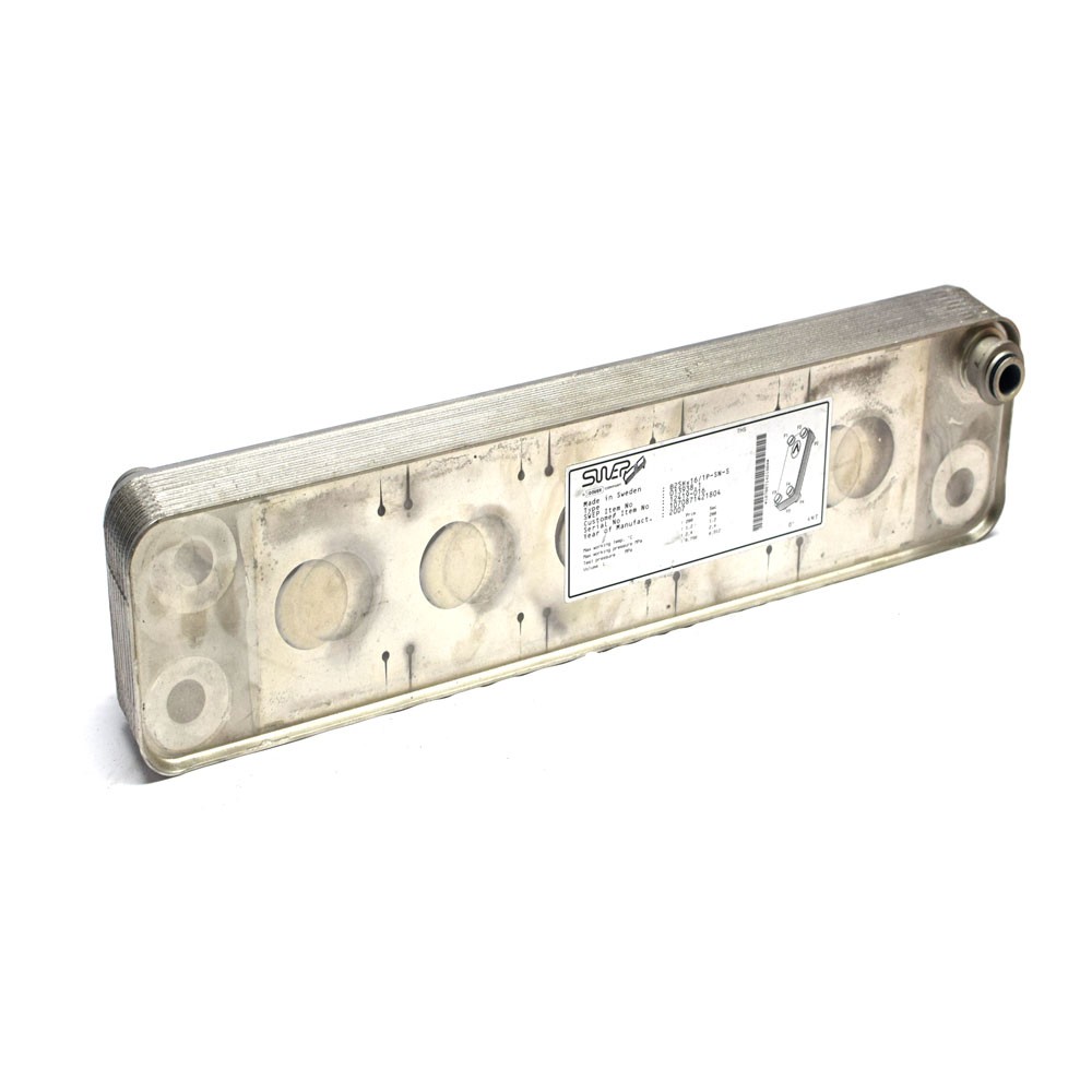 SWEP B25Hx16/1P-SN-S 316L Industrial Heat Exchanger 36.63GPM Flow Rate 2007