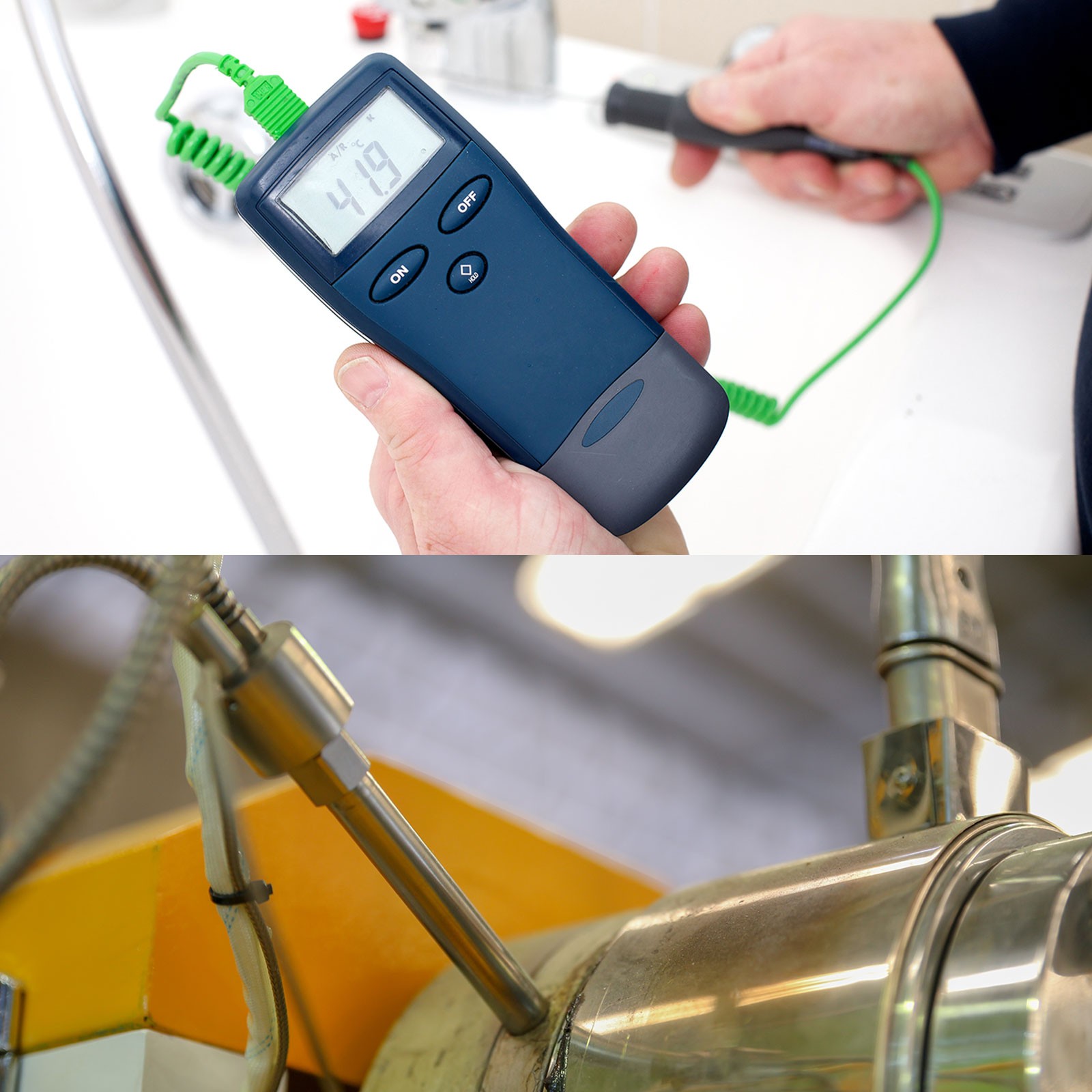 K Type Surface Thermocouple Probe 3x150mm Temperature Sensor -50 to 1200°C