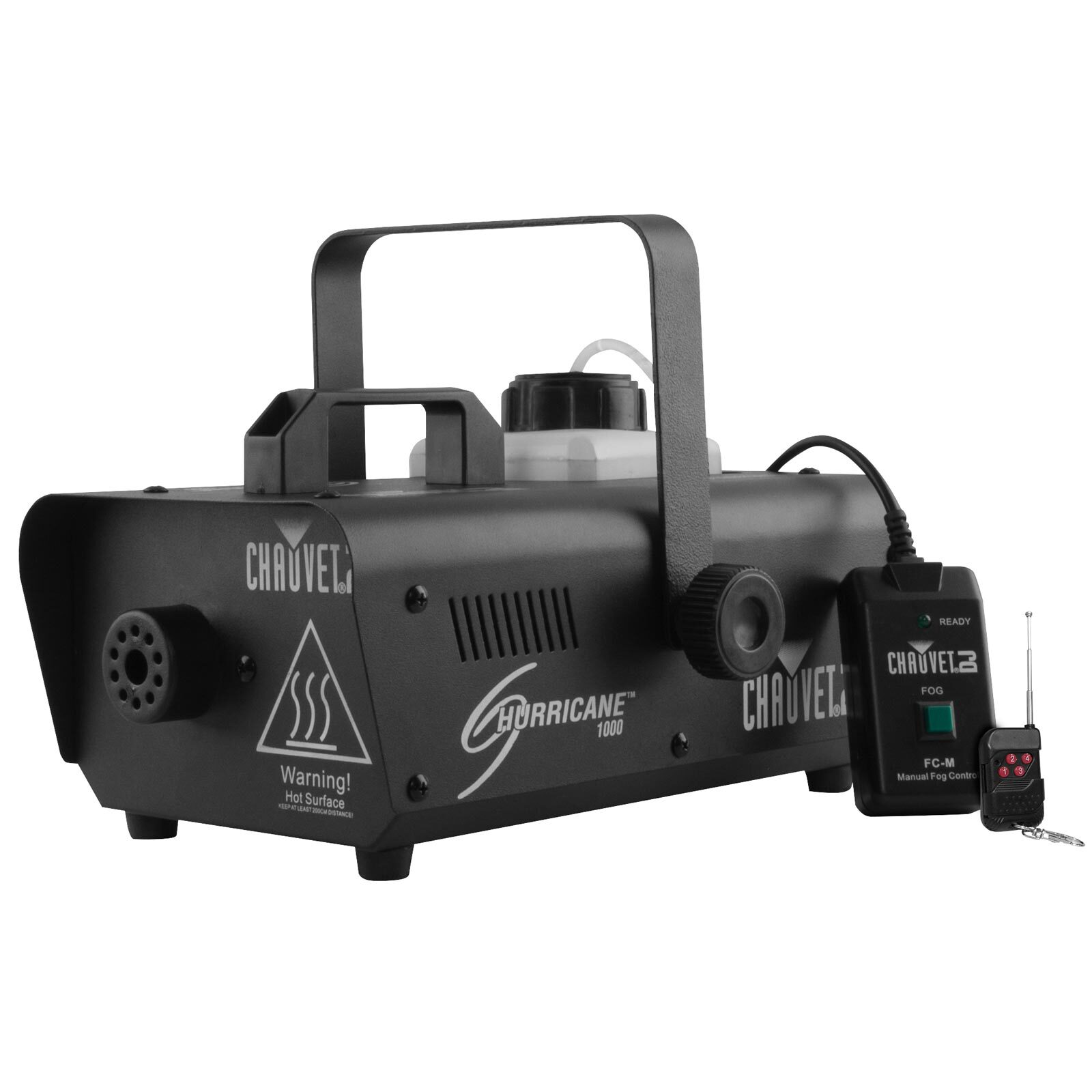 Chauvet DJ Hurricane 1000 Lightweight Fog Machine W/Wired + Wireless Remote i...