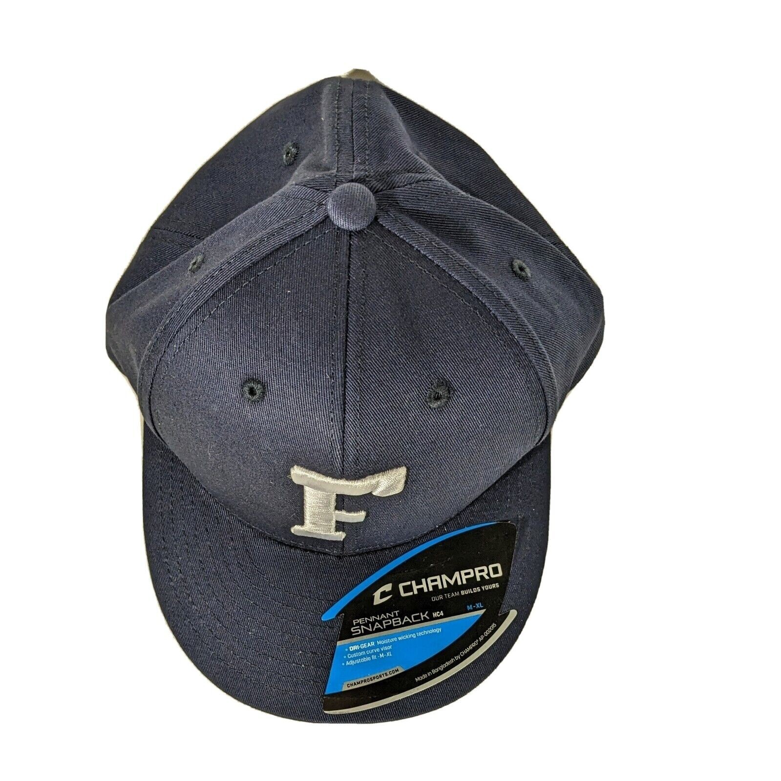 F Bomb Hat Navy Blue With Logo on Front Size Medium L XL