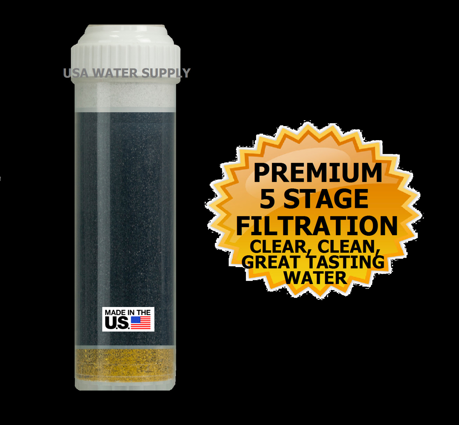 Like APEX RF-1030 Premium Calcite KDF55 pH Replacement Cartridge Water Filter