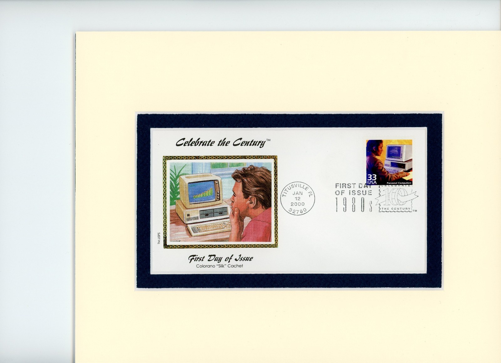 The Development of the Personal Computer in the 1980's & First Day Cover