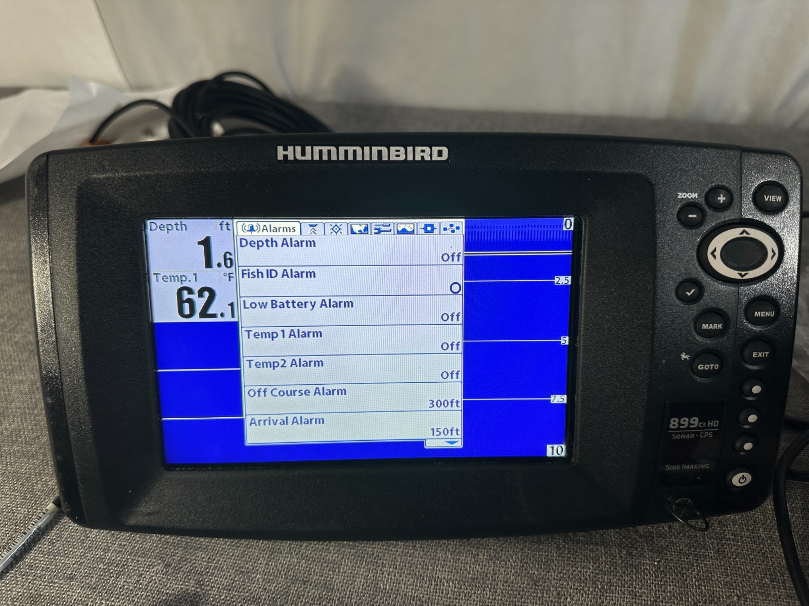 Humminbird Head Unit 899CI HD SI Head Unit Only Nice Condition