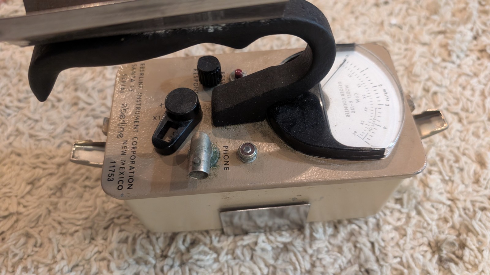 Eberline E-120 GM Survey Meter Tested and Working Guaranteed