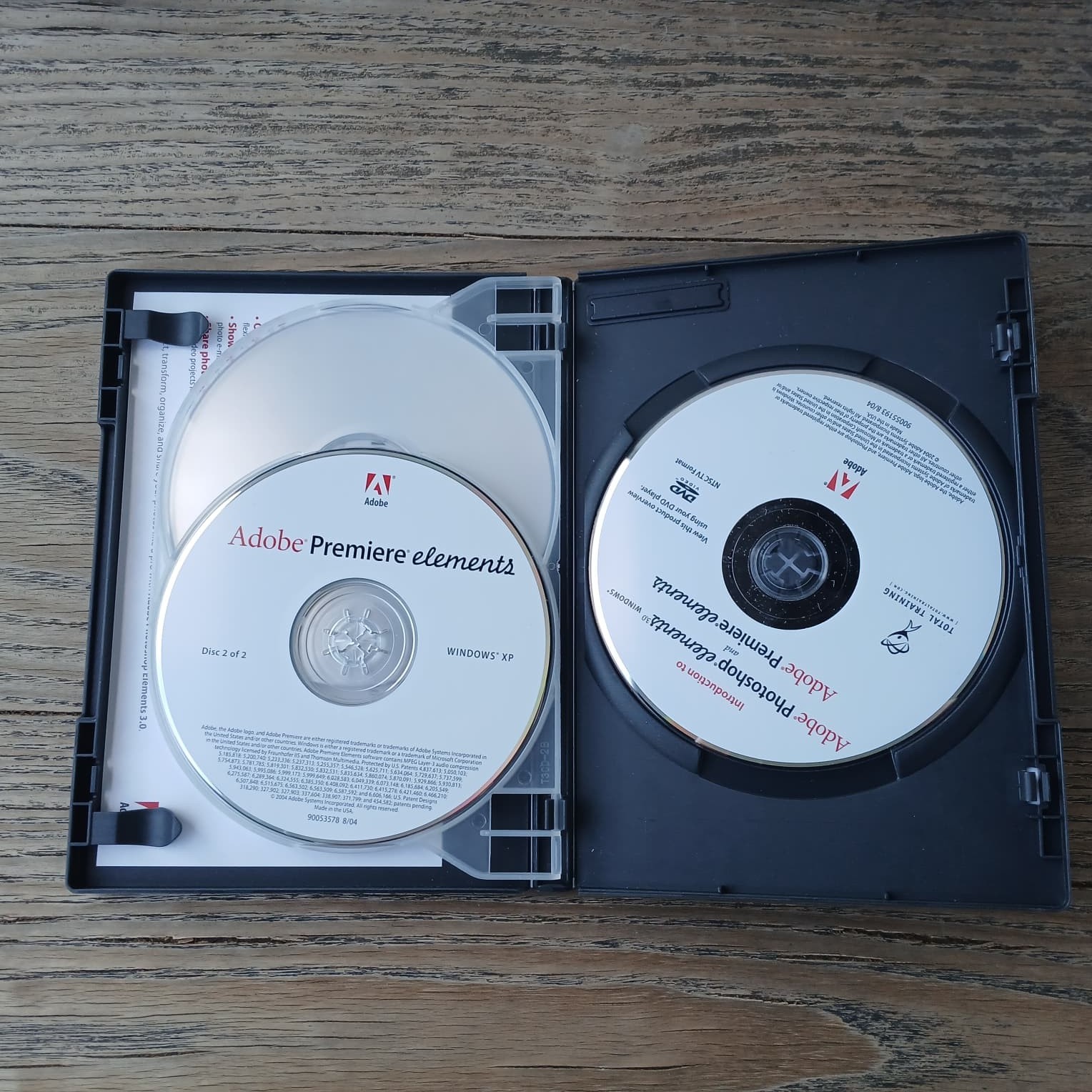 Adobe Premiere Elements for Windows XP PC CD-ROM Video Editing Software