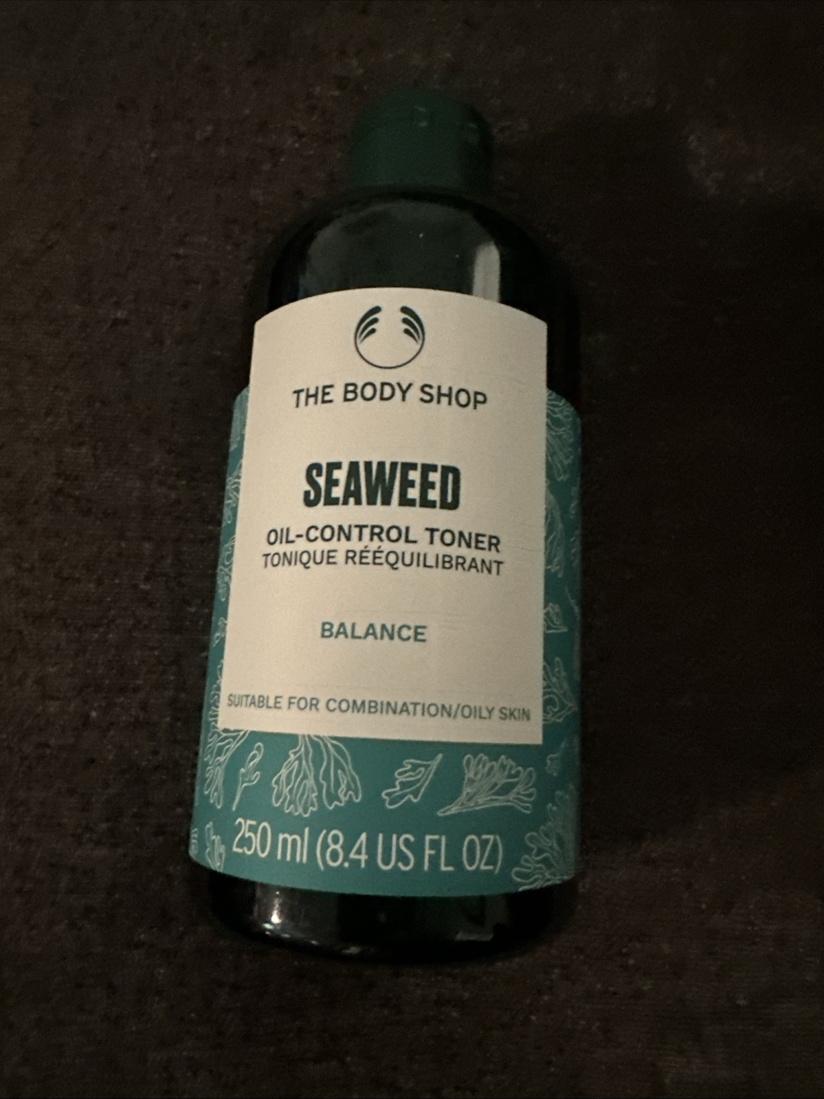 The Body Shop Seaweed Oil Control Facial Toner Balance 250ML/8.4oz NEW