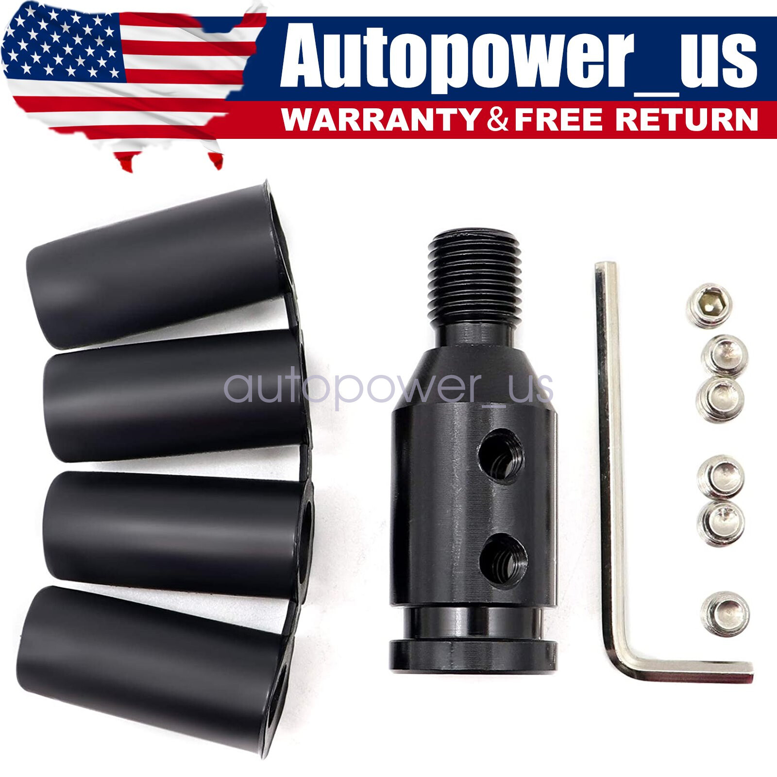 Shift Knob Adapter Shifters Non Threaded 12x1.25mm Universal Manual For BMW Mini