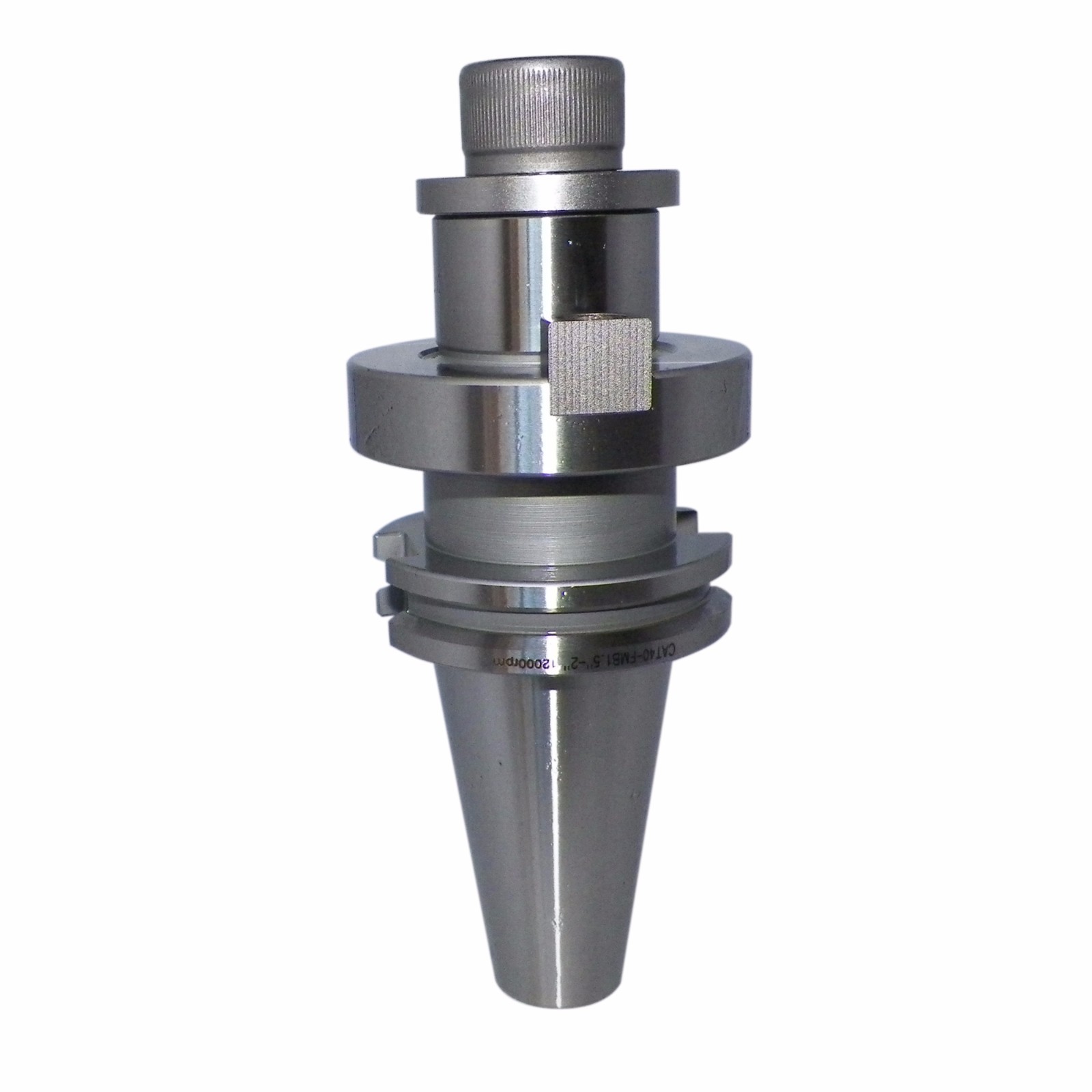 CAT40 Shell End Mill Arbor 1-1/2" Pilot W Projection to 2"  Balance to 20K RPM
