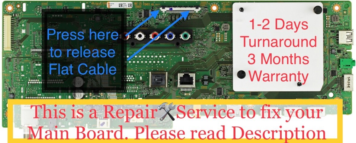 Repair🛠Service For Main BD KDL-75W850C A-2068-395-B A2071514A 1-893-880-21