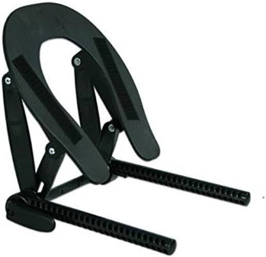 Universal Adjustable Massage Headrest in Elegant Black - Therapist's Essential
