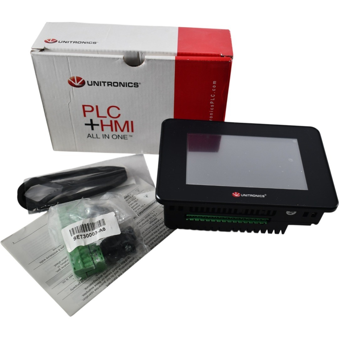 NEW Unitronics US5-B10-T24 UniStream 5'' Pro PLC HMI 10DI 2AI 12DO 24VDC Technic