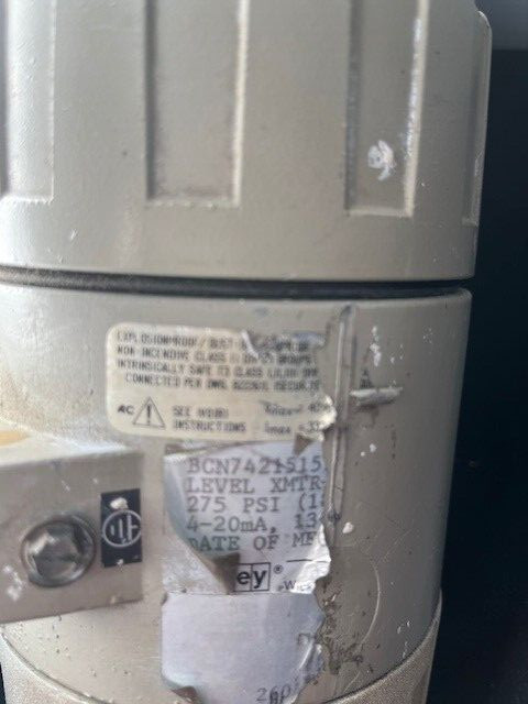 Bailey BCN7421515120 Pressure Transmitter 4-20mA