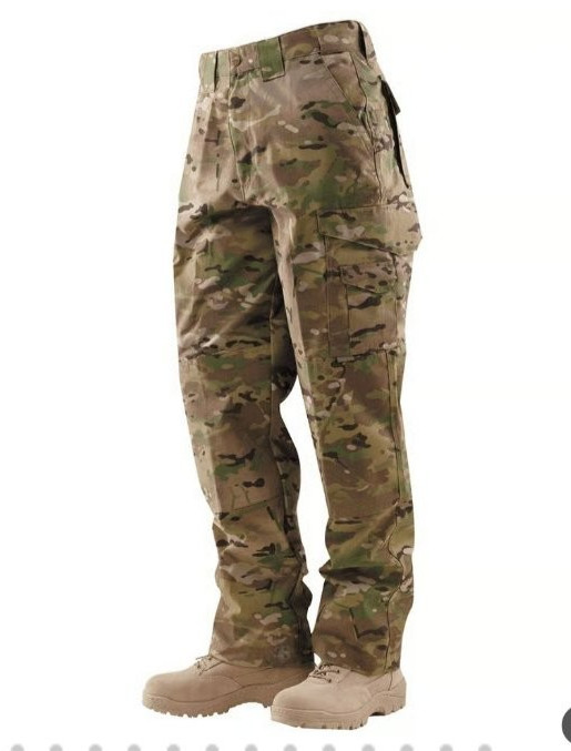 Tru-Spec 24-7 Series Original Tactical Mens Pants Size 44 x 30 Camo Hunting Army