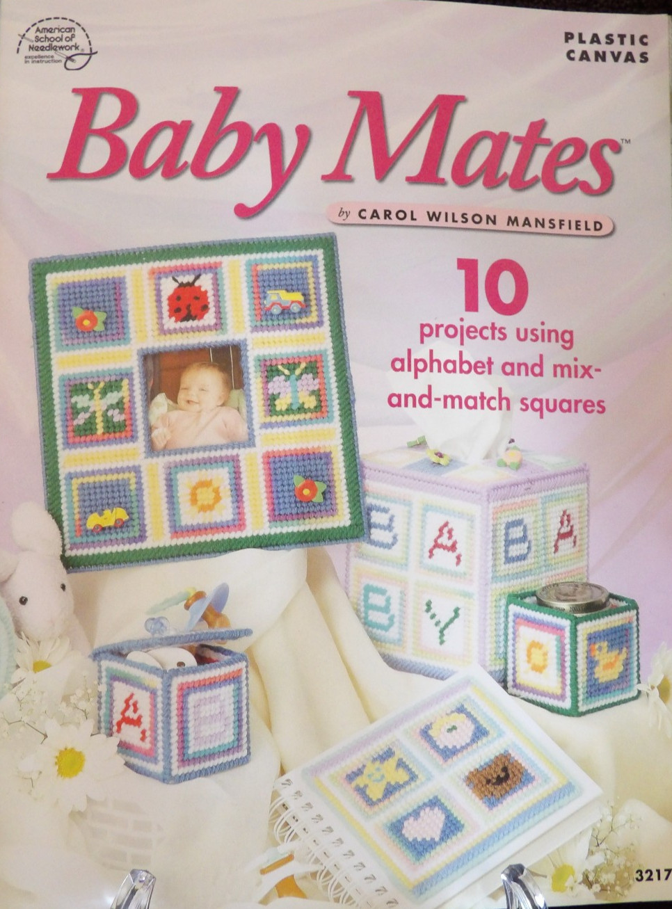 Baby Mates Plastic Canvas Leaflet from American School of Needlework