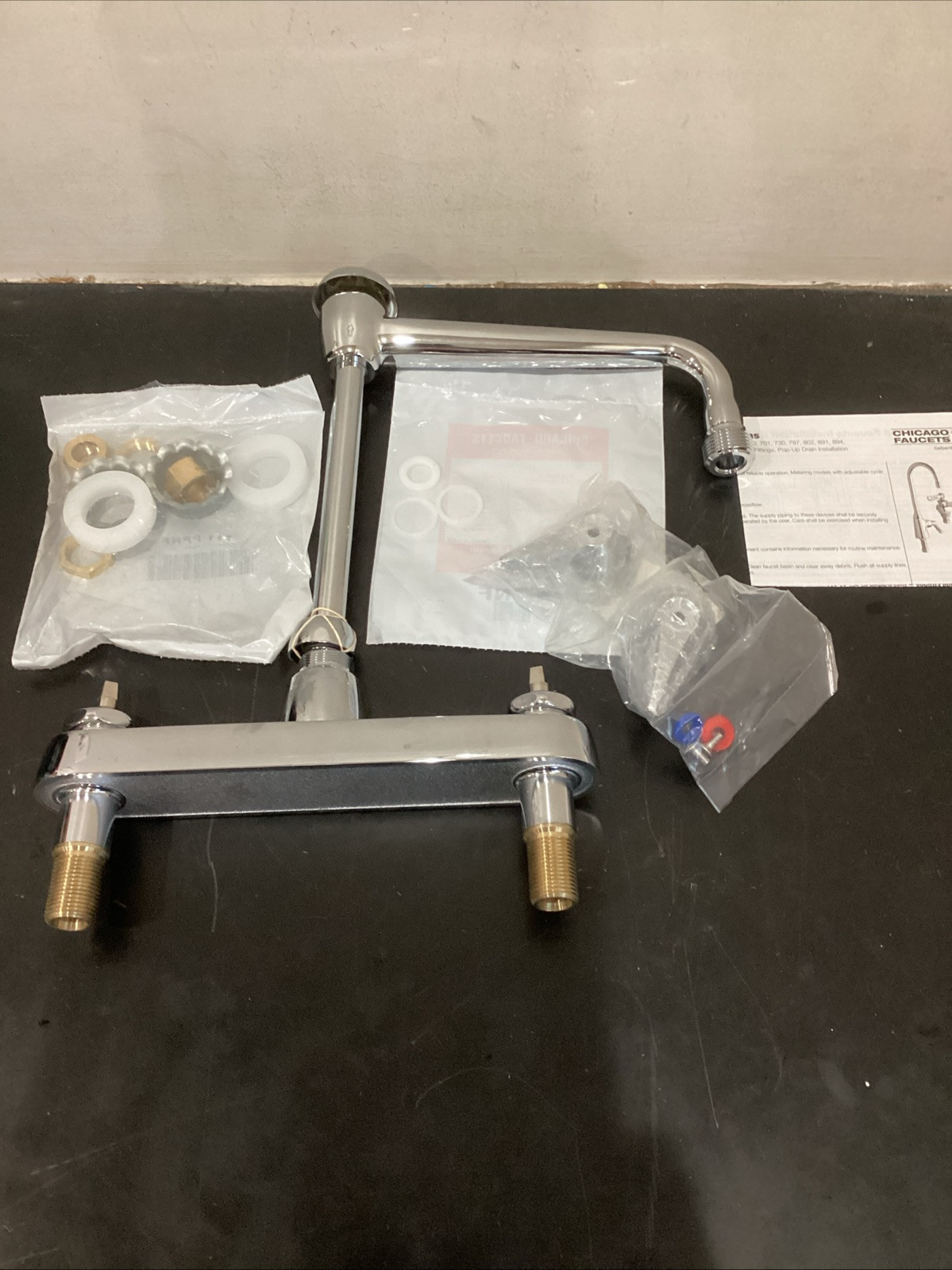 Chicago Faucets  Faucet. Chrome. 1100-GN8BVBE2-2CP. K1 $599