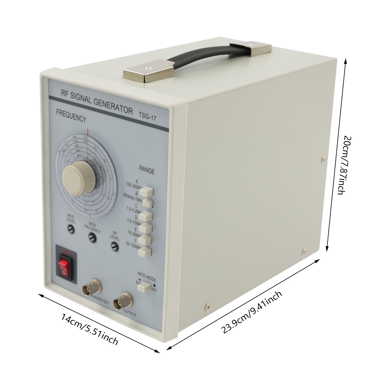 100kHz-150MHz High Precision RF High Frequency Radio Frequency Signal Generator