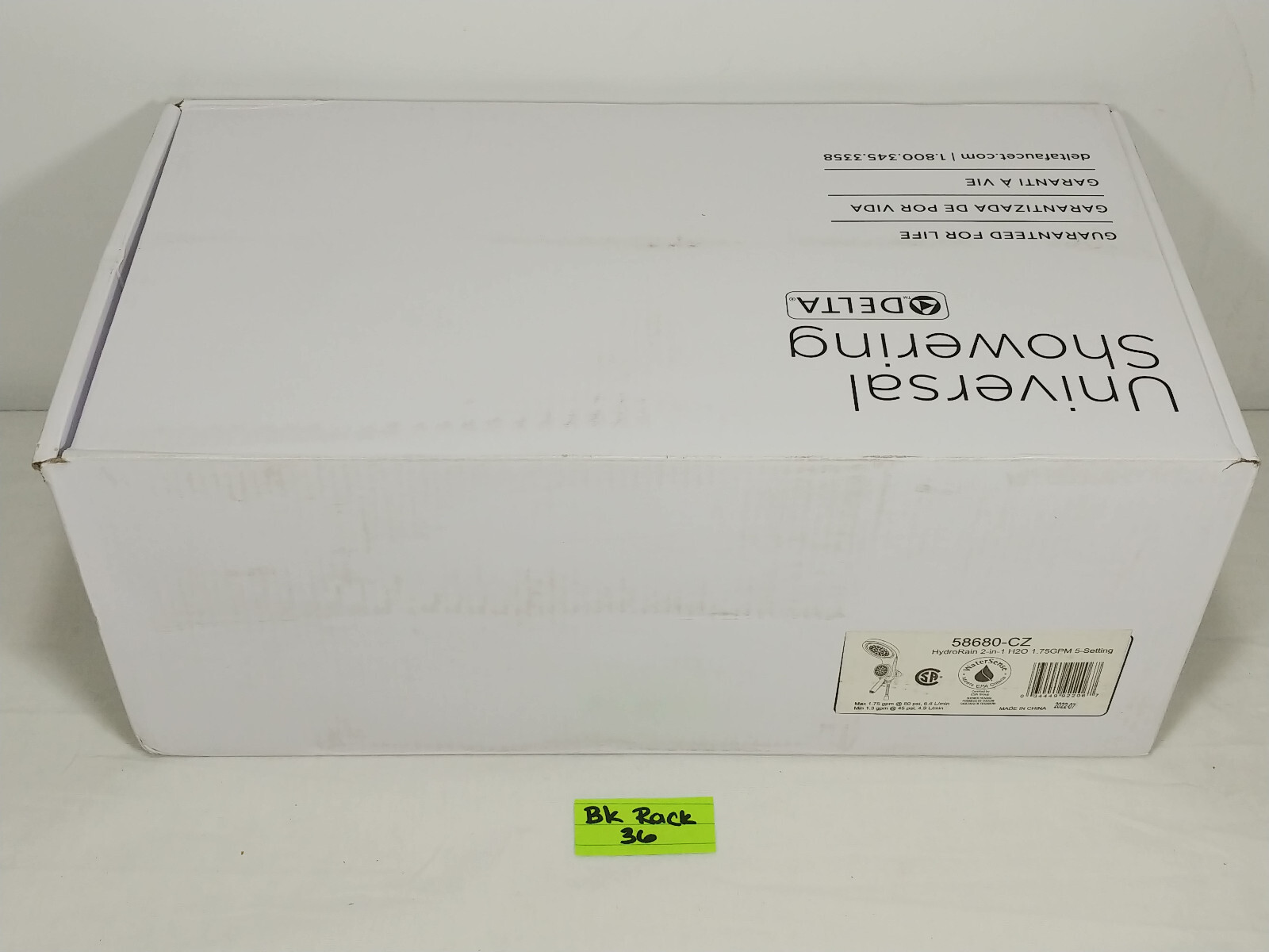 58680-CZ Universal Showering Round 1.75 GPM Multi Function