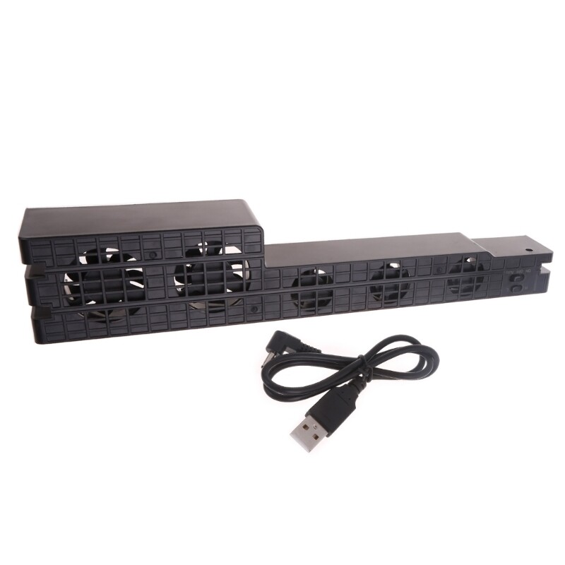 USB External Cooler for Pro Game Console Vertical Stand Game Cooling Fan