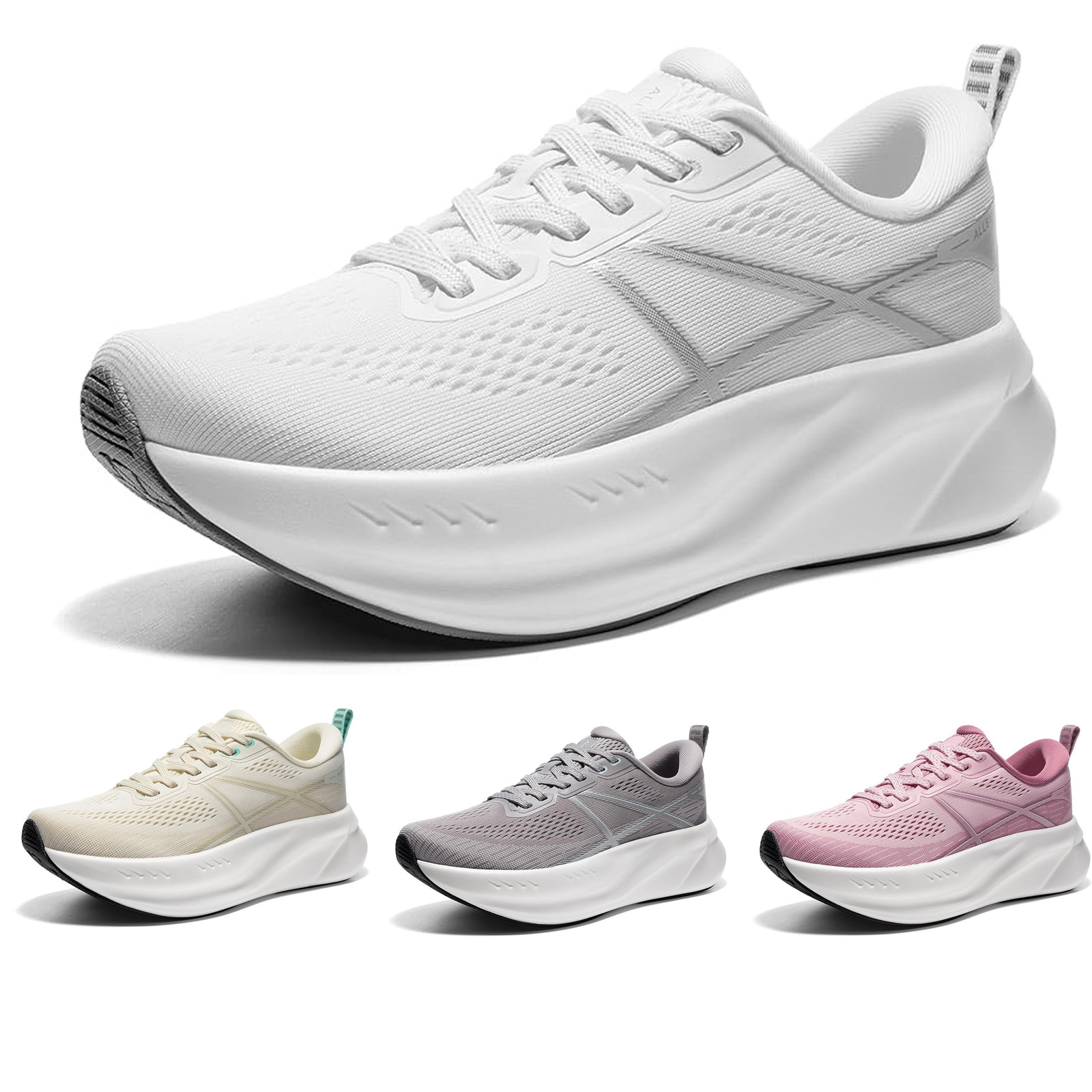 Women Athletic Sports Shoes Lightweight Comfortable Running Tennis Sneakers