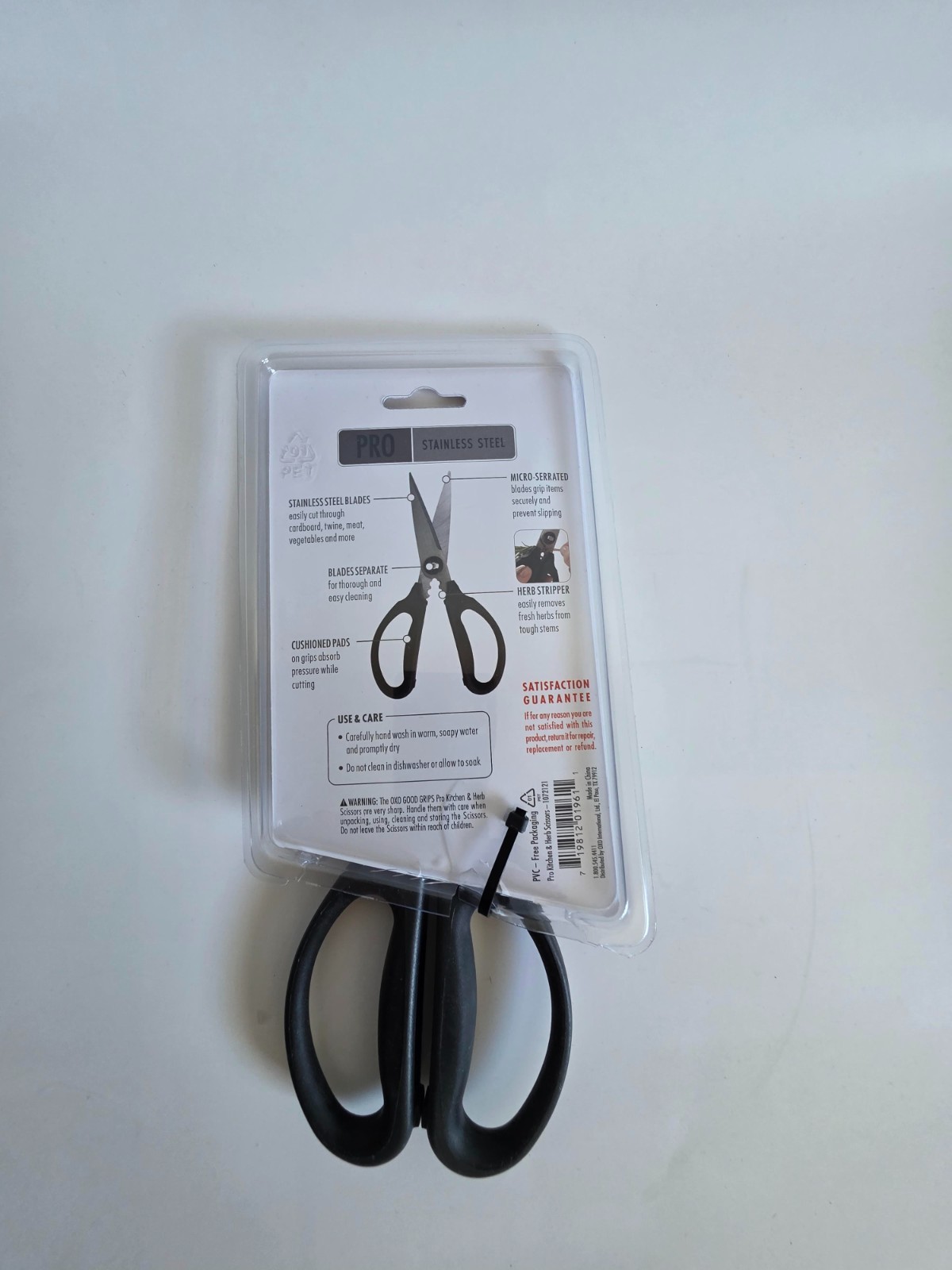 Good Grips Stainless Steel Kitchen and Herb Scissors
