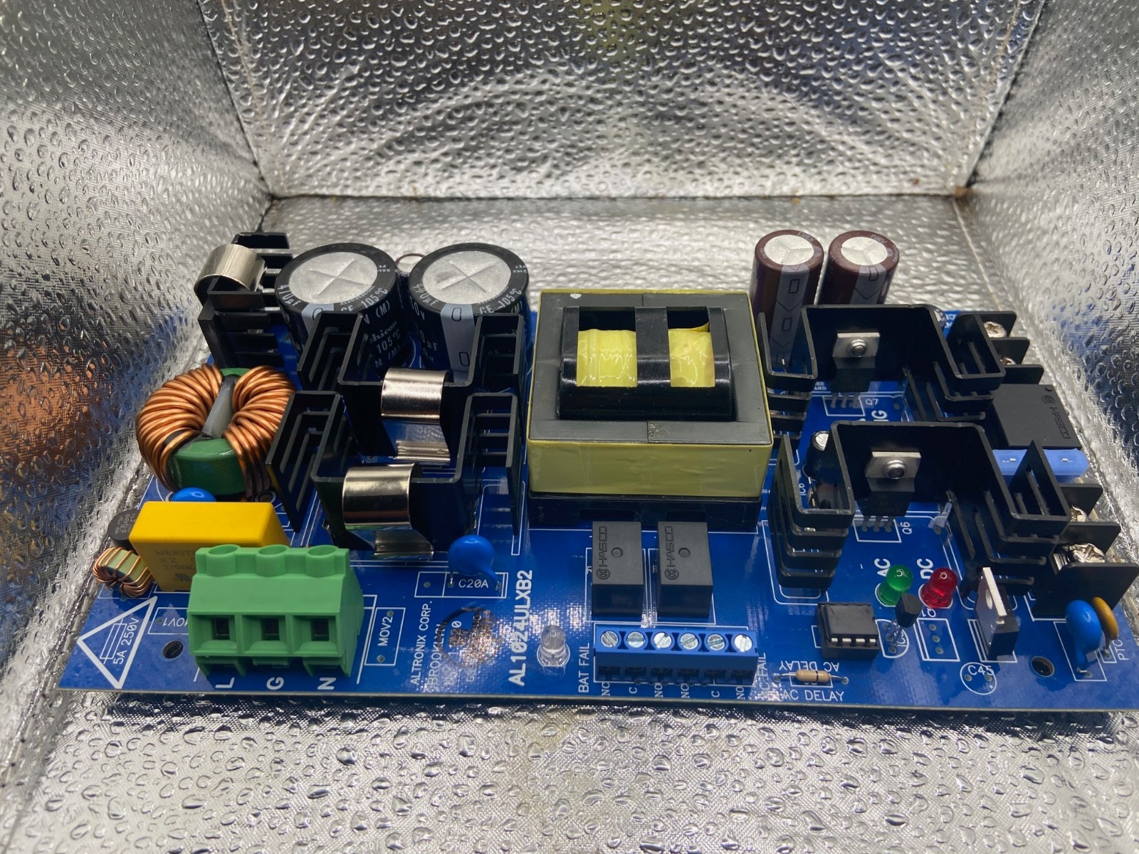 Altronix AL1024ULXB2 Power Supply Charger Board 24VDC 8A 10A fast FAST FREE SHIP