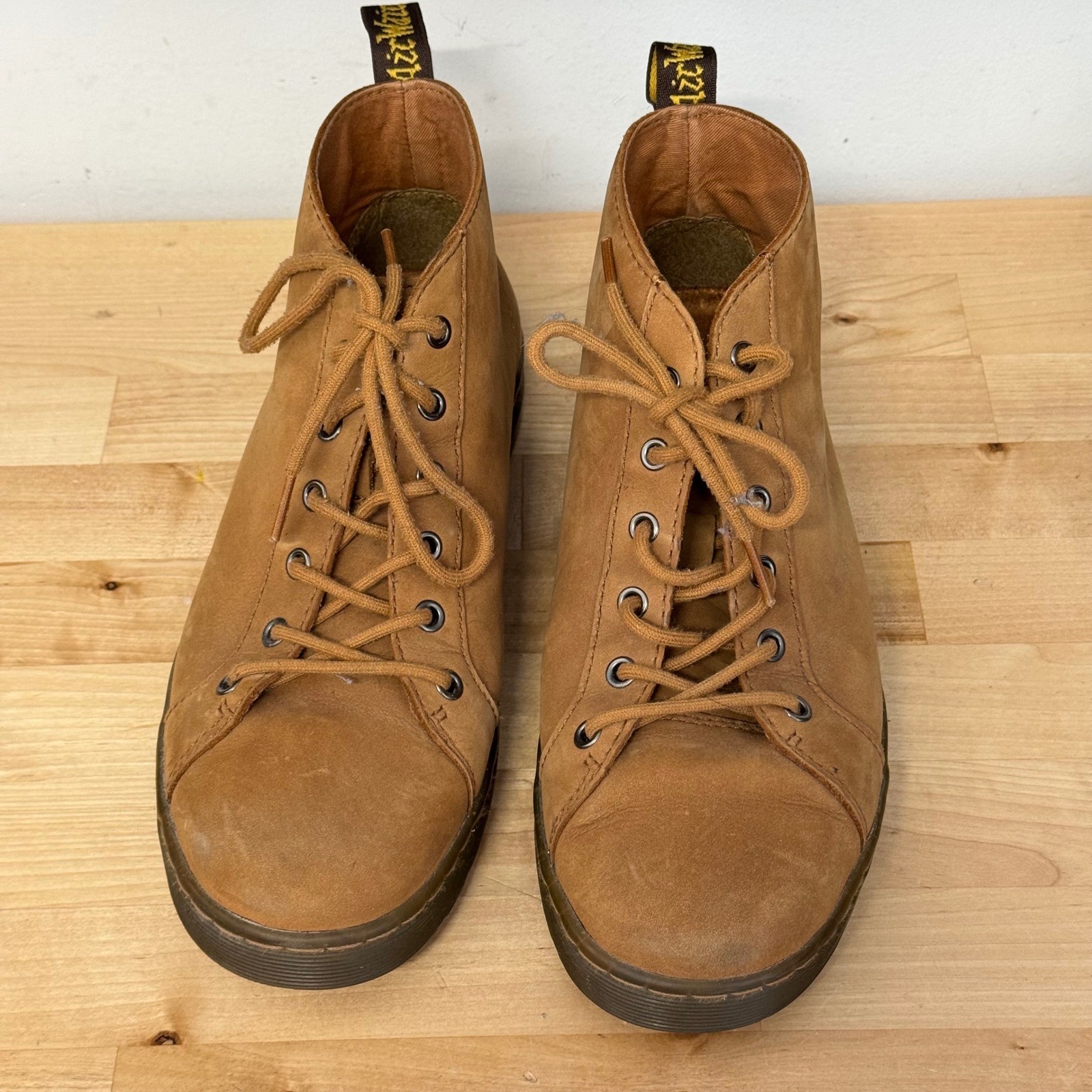 Dr. Martens Coburg Tan Leather Chukka Sneaker Boots Mens 9 Womens 10 AW004