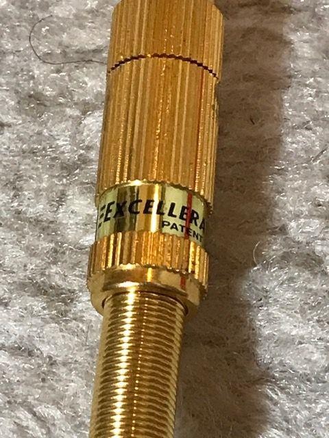 2 Excellerator Gold Cable Tips Parts NOS