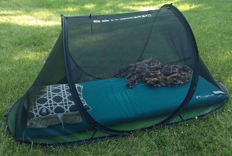SANSBUG Mosquito Tent Instant Pop up Strong Mesh Poly Floor