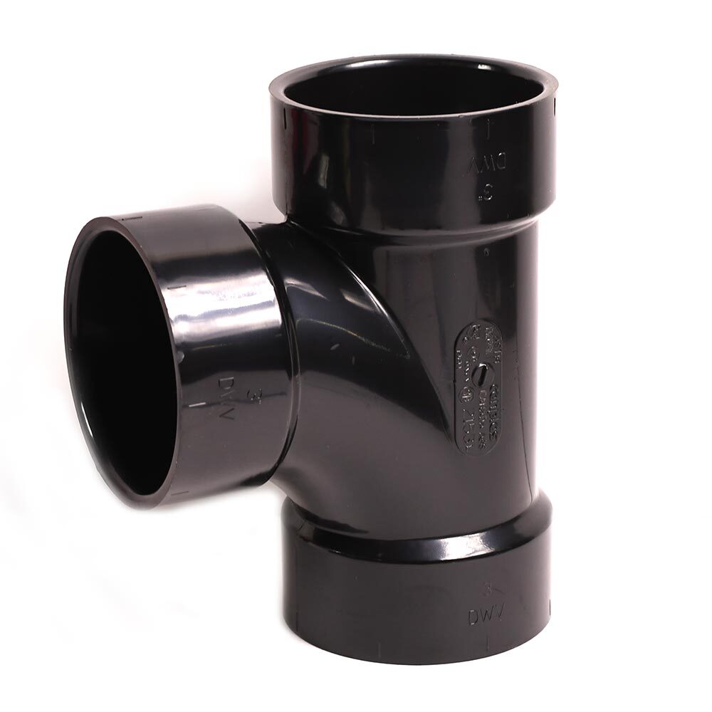 Thrifco 92153 3" ABS Sanitary Tee