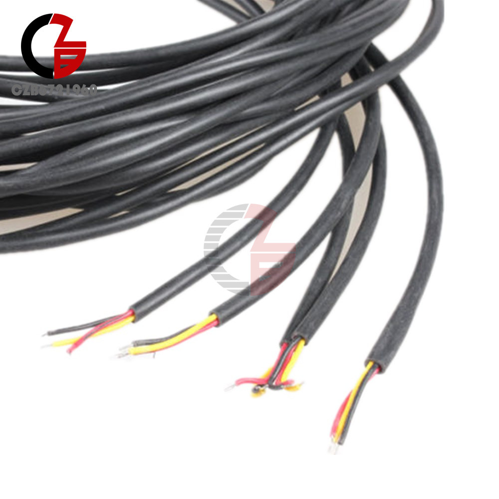 Waterproof DS18B20 Digital Temperature Humidity Sensor Probe Thermistor Cable 3M