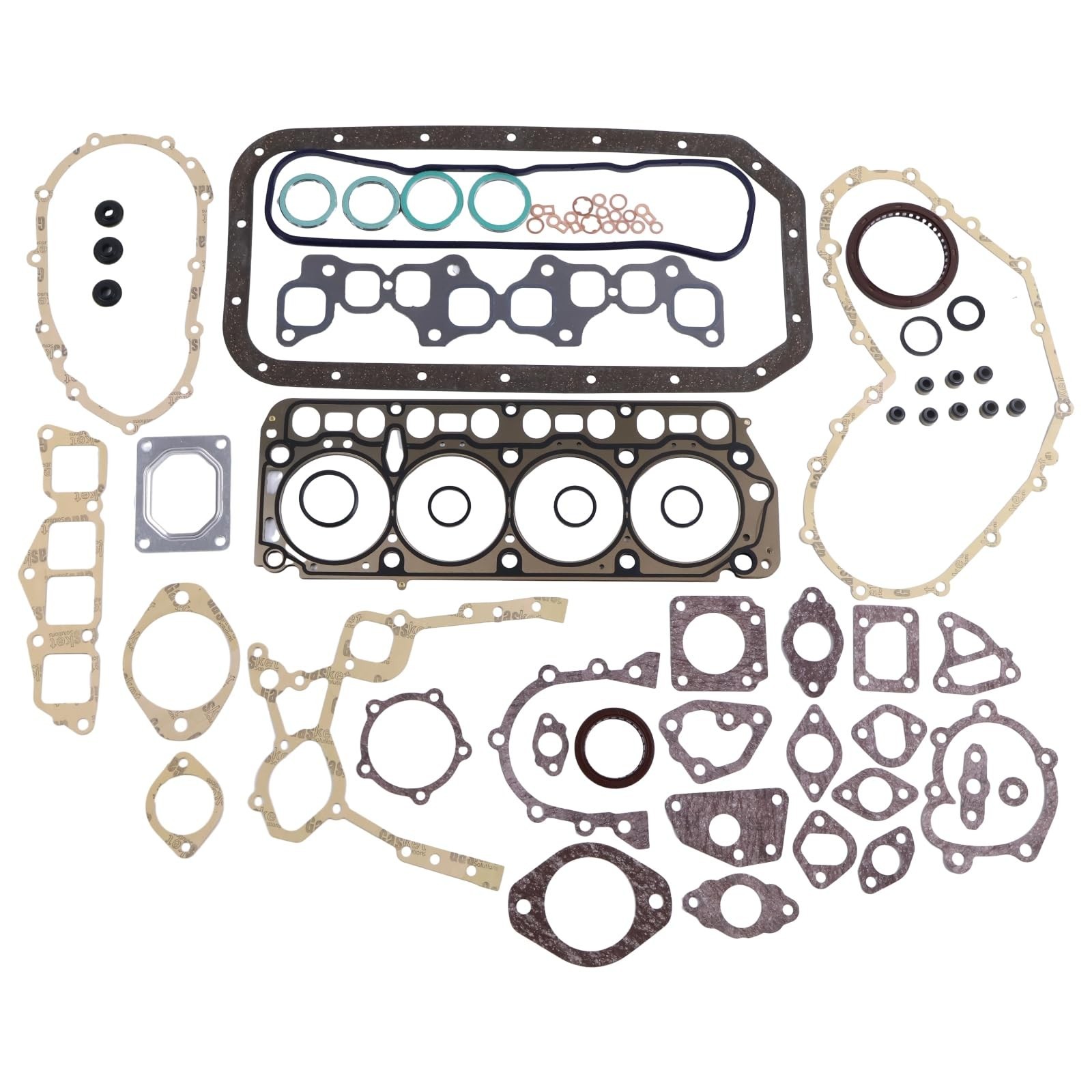 4Y Engine Gasket Kit 04111-20230-71 041112023071 Compatible with Toyota Forkl...