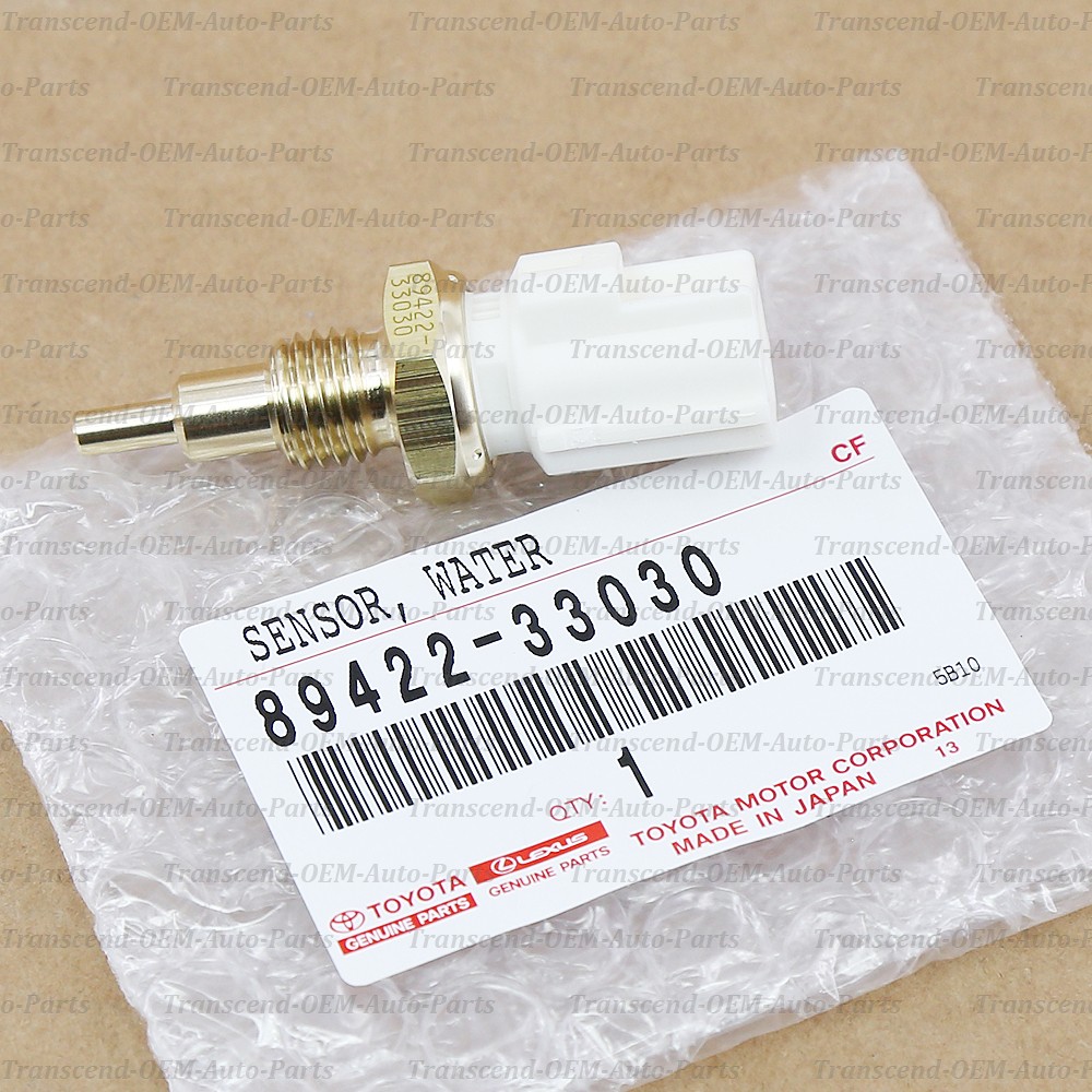 89422-33030 GENUINE OEM WATER COOLANT TEMPERATURE SENSOR for TOYOTA LEXUS SCION