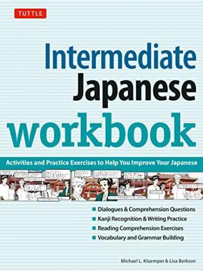 Intermediate Japanese Workbook: - Paperback, by Kluemper Michael L.; - Very Good