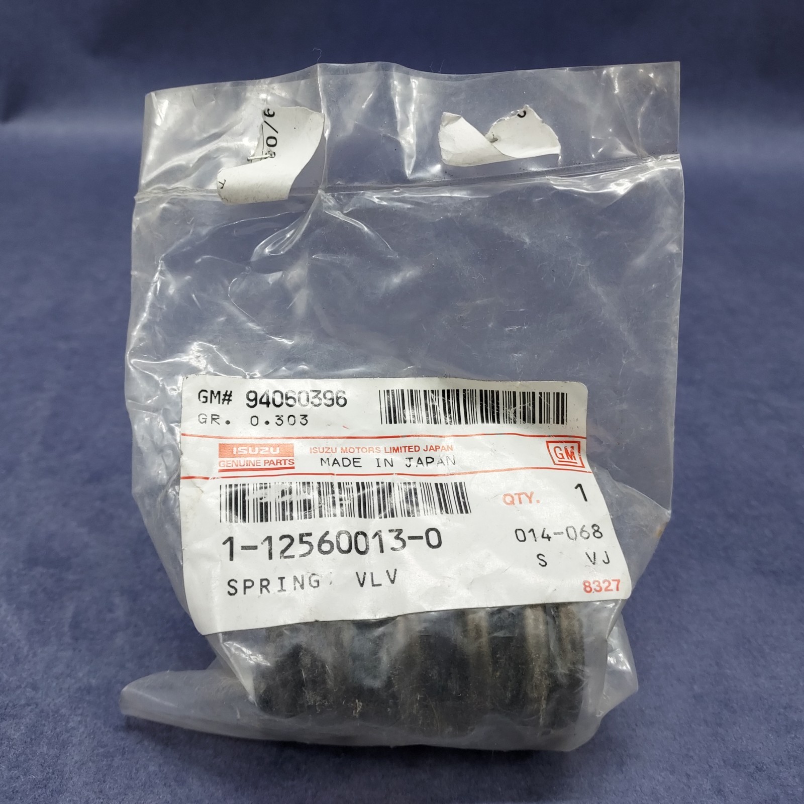 Isuzu Valve Spring New Sealed OEM 1-12560013-0 GM # 94060396