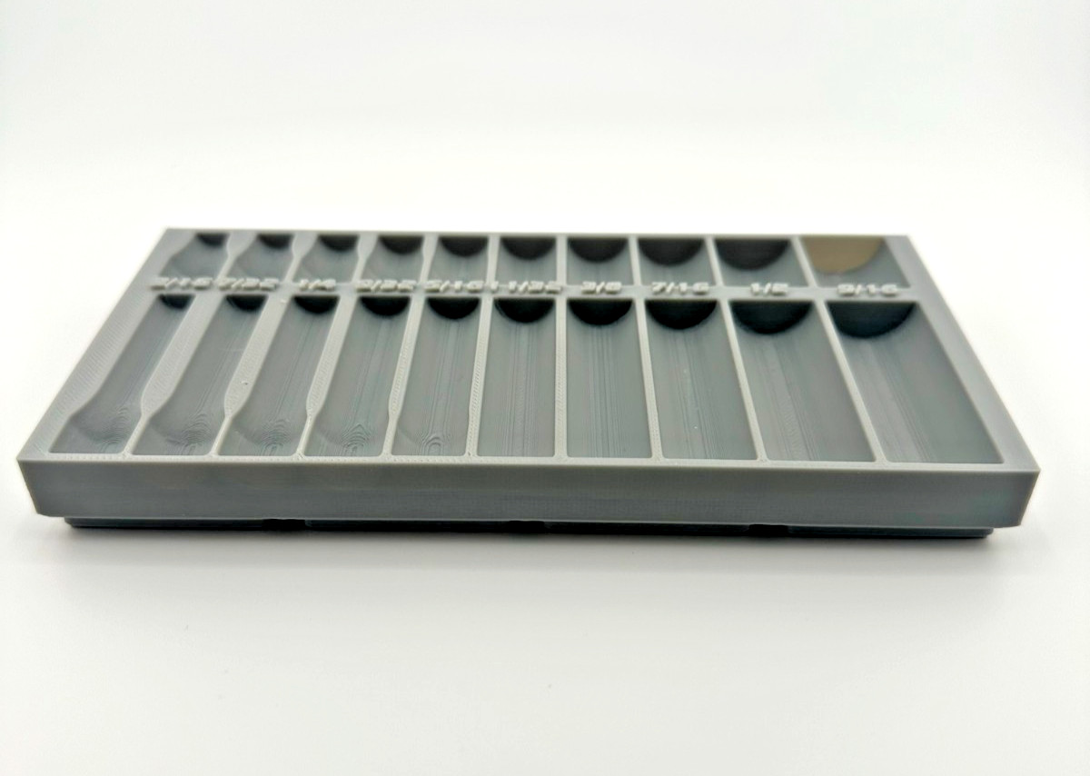 Snap On 1/4" Standard Socket Tool Tray - Gridfinity - Read Description