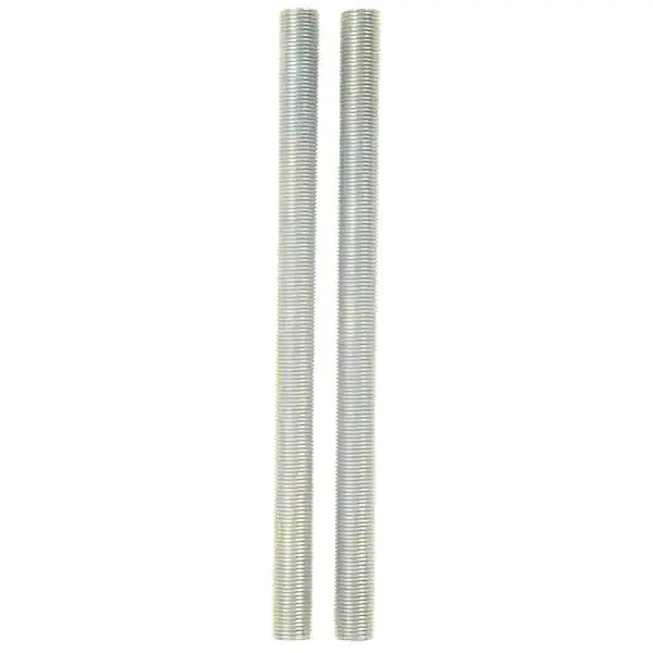 2PK Commercial Electric Lighting Lamps Repair 6 in. Zinc Plated Nipples 81835